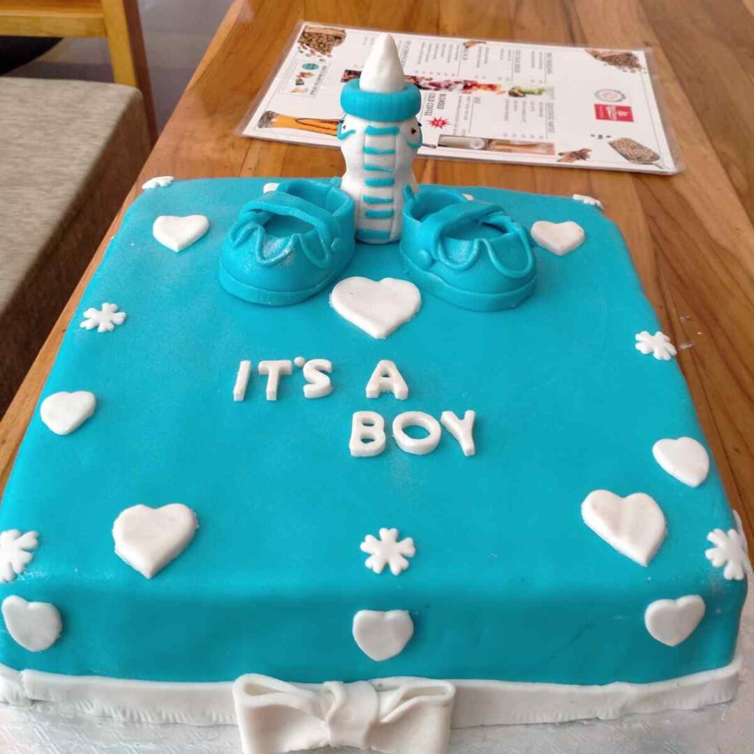 baby shower Its a boy cake