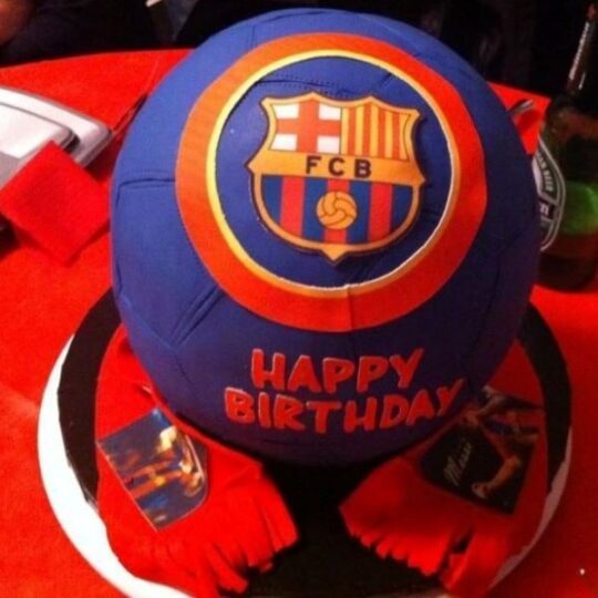 best barcelona fcb football cakes in dang nepal