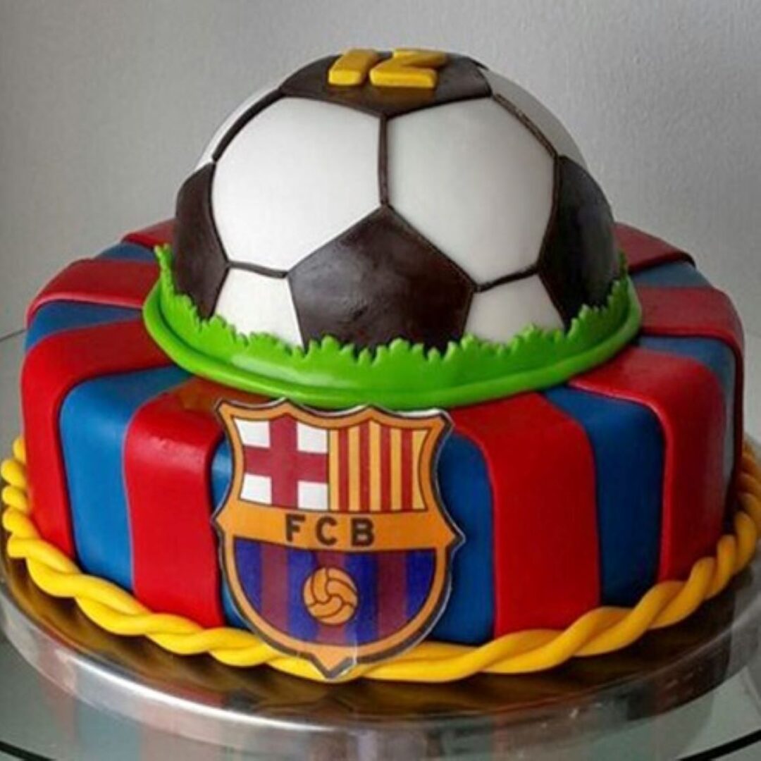 best Barcelona football club cakes in dang Nepal