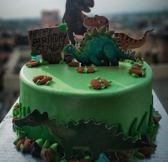 dinosaur theme cakes for kids