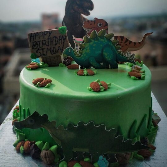 dinosaur theme cakes for kids